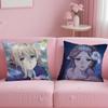 Классический аниме-чехол для подушки Violet Evergarden Мягкий Легко стирающийся Наволочка Универсальный для Дивана Кровати Путешествий и Офиса