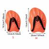 Silicone Straps Swim Training Hand Paddles Adjustable Hands Flippers  Adult and Junior