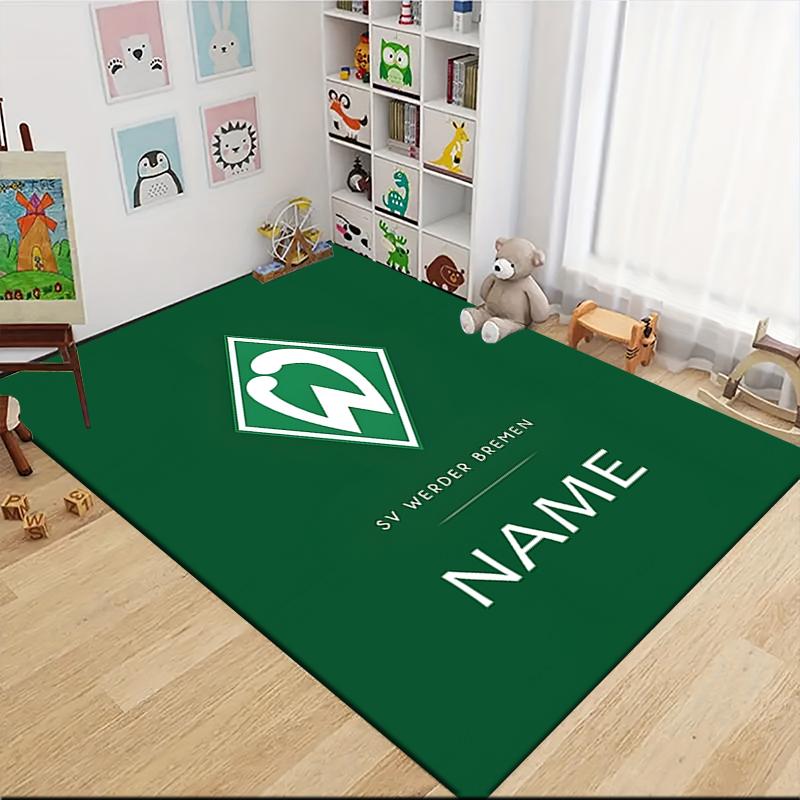 Custom Name "Palmeiras FC Galaxy Theme" Carpet Rug Customizable Soft Washable Anti-Slip Home Living Room Sofa Mats Personalized Rug. 0909211