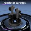 B11 144 Languages Real Time Translator Earbuds Noise Cancelling Bluetooth Translation Earphones Waterproof Translator Headset