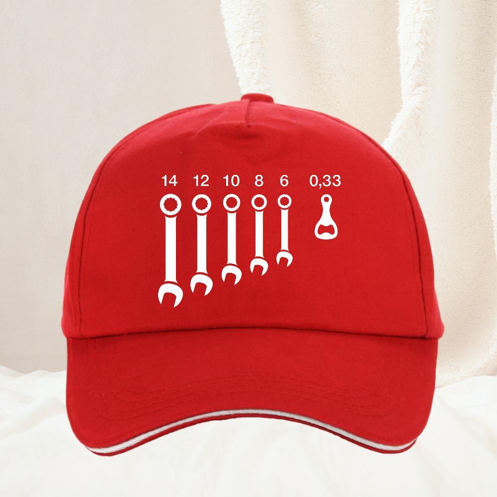 Wrench Wrenches Beer Bottle Opener Tools Baseball Cap Adjustable Unisex Sports Hats Beer Bottle Opene Dad tool Hat