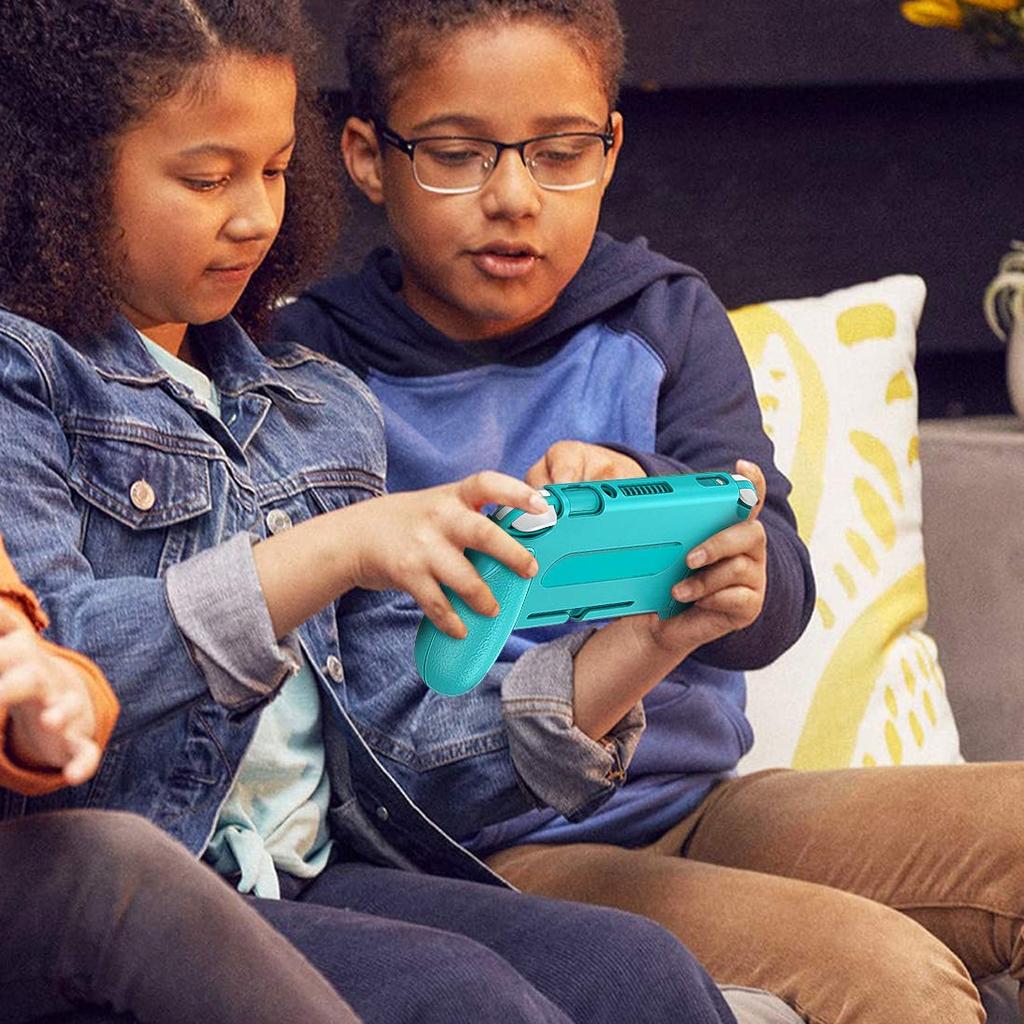 ATiC Ручка-подставка для Switch Lite Удобная, легко крепится и совместима с чехлом, крышкой Nintendo Switch Lite, противоударная, эргономичная,