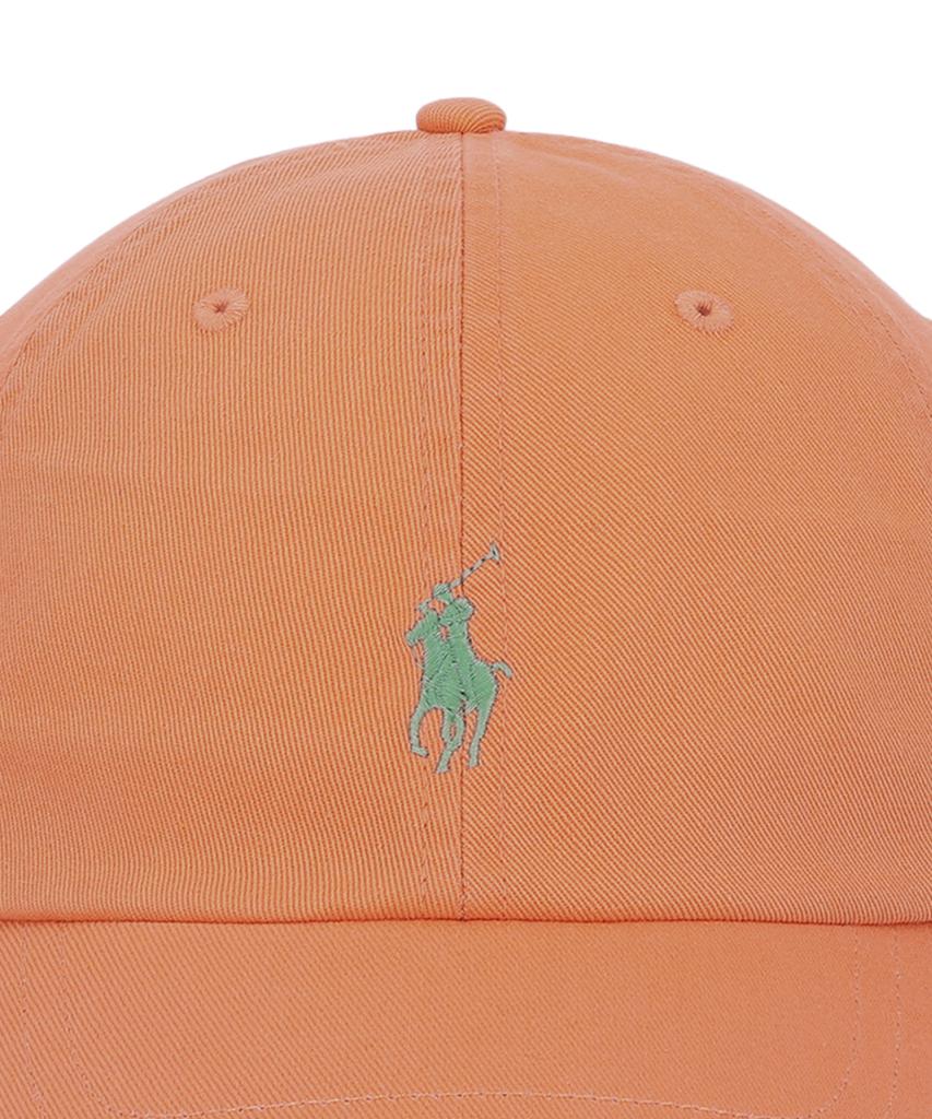 Кепка-бейсболка из хлопка чино POLO RALPH LAUREN - Оранжевая
