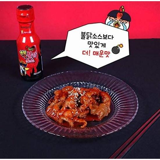 Sanyang Heck Buldak Sauce 200g x 3 bottles super spicy stir-fried noodles seasoning easy