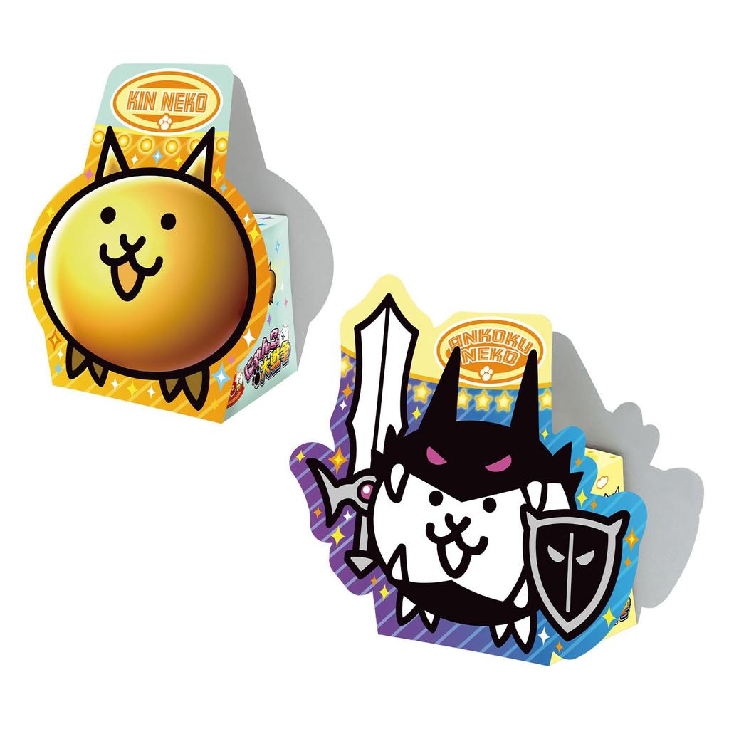 Сердце The Battle Cats Конфетные Игрушки Набор Вырубная Коробка, Полу-Шоколад (Ящик 18)