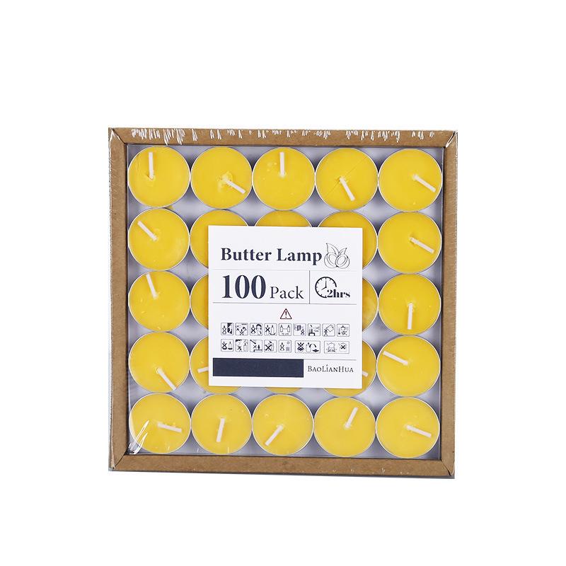 Беспламенные, без запаха чайные свечи для ароматерапии