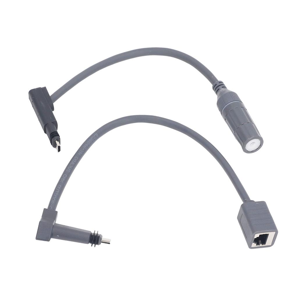 for Starlink SPX Plug to RJ45 Adapter Rubber and Copper 24AWG Single Core SPX to RJ45 Adapter for Starlink Gen 2