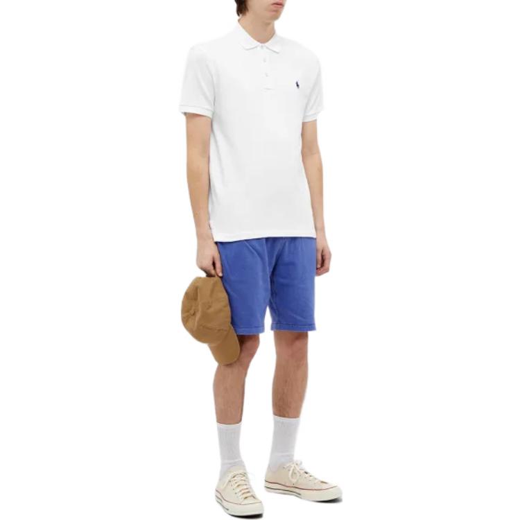 Polo Ralph Lauren Logo Embroidered Polo Shirt 710660897-004