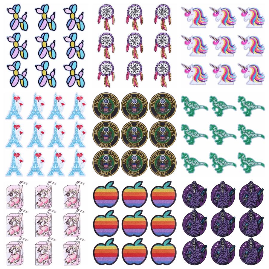 10 шт./лот, оптовая продажа, вышивка, железные нашивки для одежды, нашивки для одежды, куртки, декор, аппликация, принадлежности для шитья