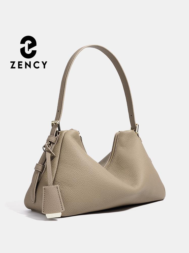 Сумка-портфель из натуральной кожи Zency для женщин, модная сумка через плечо