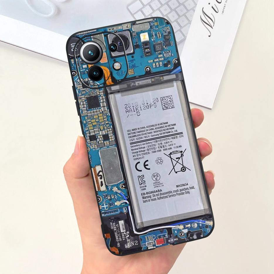 Чехол для Xiaomi Mi 11 Lite 5G Милый Модный Расписной Чехол Мягкий ТПУ Чехол для Телефона Для Xiaomi Mi 11 Pro Mi11 Lite 11Lite Fundas Бампер