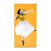 Tissue Box Holder Creative Lady Flying Skirt Design Easy Access Square Tabletop Tissue Box Holder Home Office Supplies