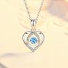 Новое ожерелье в форме бьющегося сердца для женщин, модная цепочка в форме сердца, роскошный простой подарок на День святого Валентина своей девушке