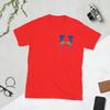 H for Haiti TShirt Unisex Casual Pure Cotton Tee Shirt Crew Neck Short Sleeve T Shirts Birthday Present Clothing