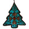 Vivienne Christmas Ornament Handmade Tree, Blue, Ornament, 86011XO-BL
