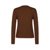 JUZUI Women's 100% Wool Faux Two-Piece Knit Sweater