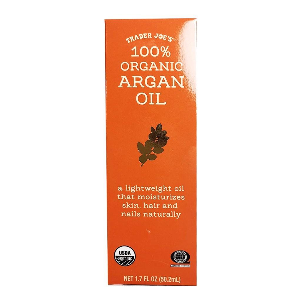 Trader Joe's 100% Organic Argan Oil 1.7 Fl oz, 50.2ml, 1 count