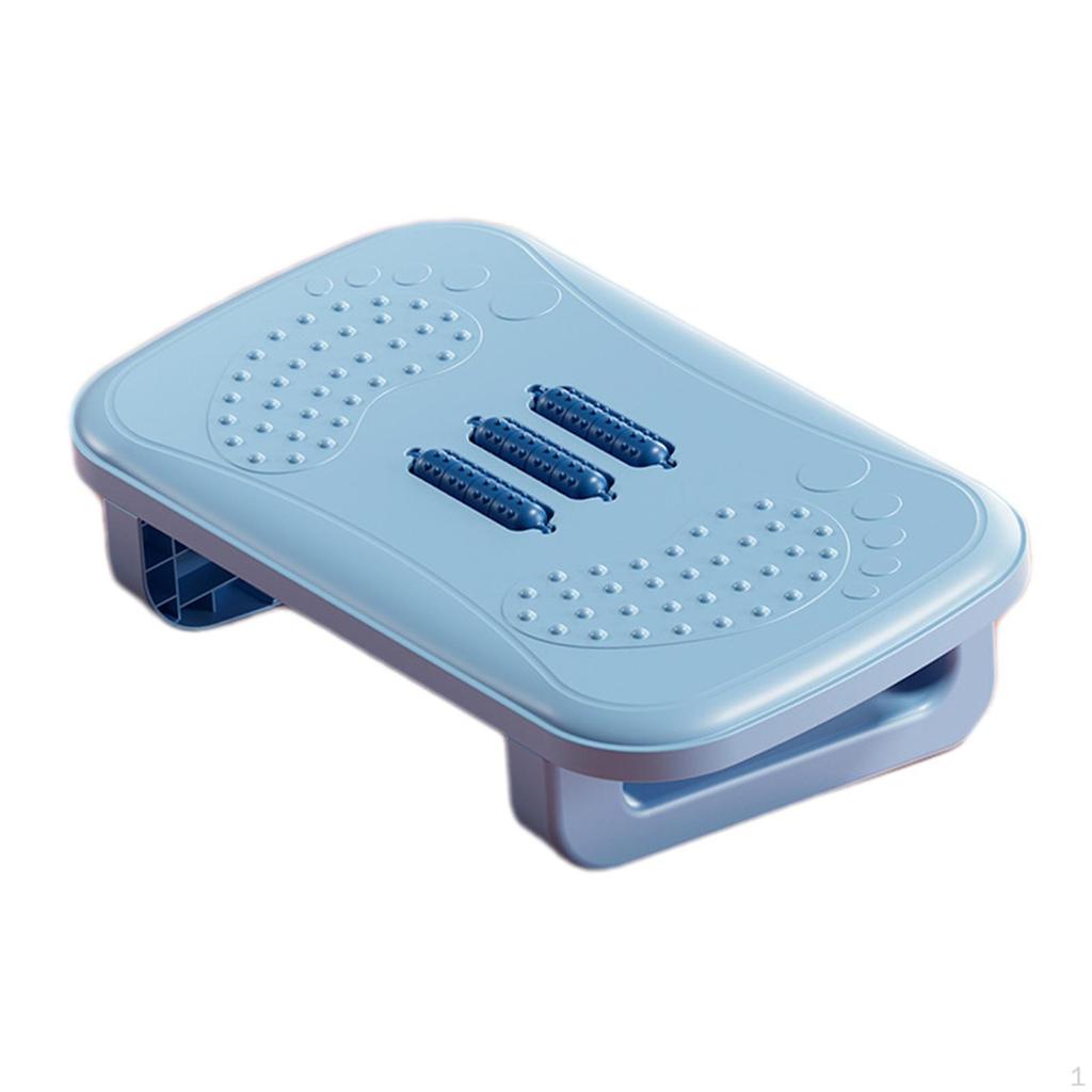 Подставка для ног под настольным табуретом. Удобная подставка для ног с роликовой массажной ножкой для автомобильных игр.