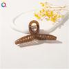 Заколка для волос Frosted Hair Clip Simple Large Clip Cross Hair Clip Coiffit Shark Clip