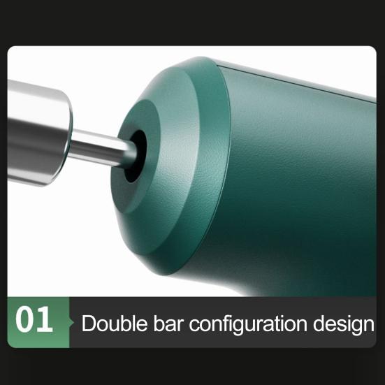 1 шт. Электрический венчик для яиц, простой в использовании, пластиковый, с USB-зарядкой, для кухни