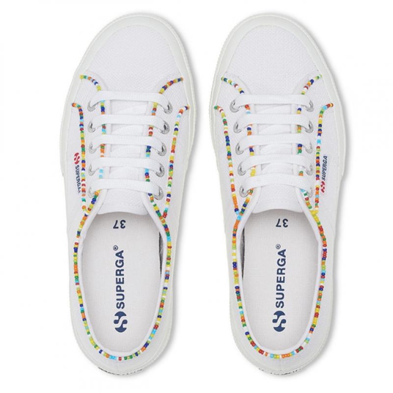 Бусины Superga 2750 разноцветные белые S31352watr