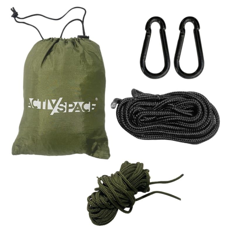 Travel Hammock With Mosquito Net, Portable Camping Set, Military