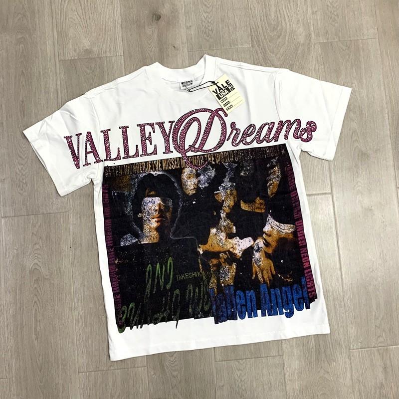 Mens Womens Loose Fit Streetwear Cotton Tee With Creative Graphic Print Casual Short Sleeve T-Shirt