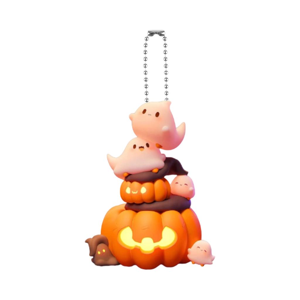 2D Acrylic Halloween Creative Pumpkin Car Pendant, Keychain, Backpack Hanger