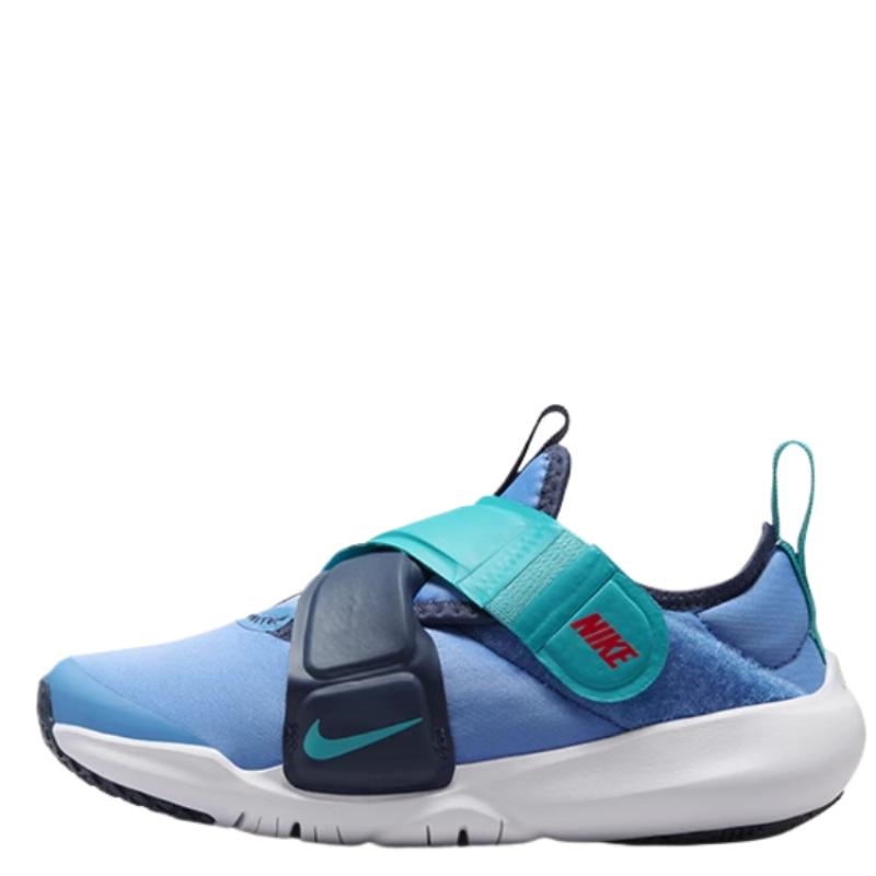Nike Flex Advance Детские кроссовки для повседневной носки Сине-зеленые Детские кроссовки CZ0186-407