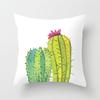 Nordic Style Tropical Plant Cactus Pattern Cushion Cover Sofa Car Office Pillowcase Home Decor Pillowcase