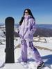 Унисекс Горнолыжный Костюм - Маленькие Размеры, Зимний Бархат Утепленный, Защита от Холода до -40℃, Хлопковая Куртка для Альпинизма