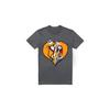 The Nightmare Before Christmas Mens Jack Sally Heart T-Shirt