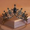 Luxurious Bridal Crown Rhinestone Princess Crown Temperament Bride Headwear  Jewelry