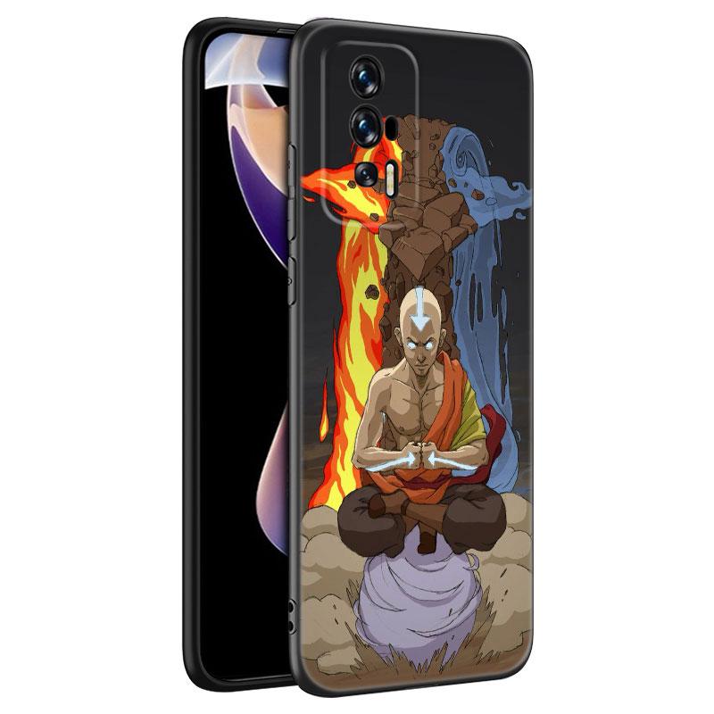 Avatar The Last Airbender Black Phone Case For Xiaomi Redmi 7A 8A 9A 10A 11A 9C 10C 12C 13C 11 Prime A1 A2 + 12 4G Note 9T 12R