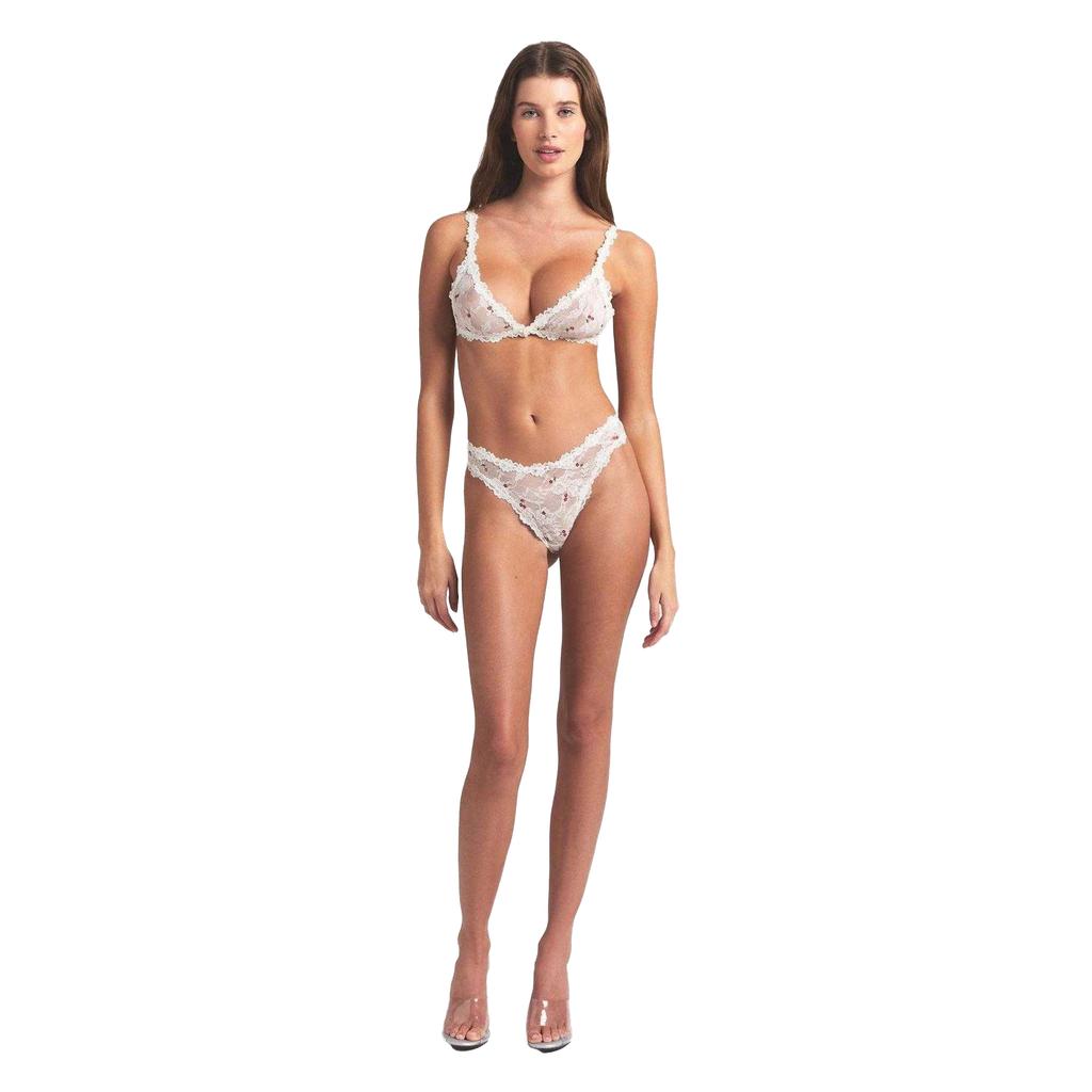 Skims Womens/Ladies Lace Stretch Triangle Cups Bralette