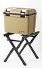 [Эксклюзив Amazon.co.jp] Подставка для термобокса Captain Stag, 2-уровневая регулируемая алюминиевая подставка для термобокса с сумкой для переноски, черная, UY-7044