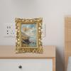 Vintage Photo Frame Picture 4x6 Inch Ornate Gallery Art Holder for Bedroom Table