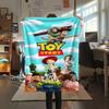 Toy Story Woody Character Print Blanket Suitable For All Seasons Home Decor Digital Printing Office Rest Blanket Machine Washable