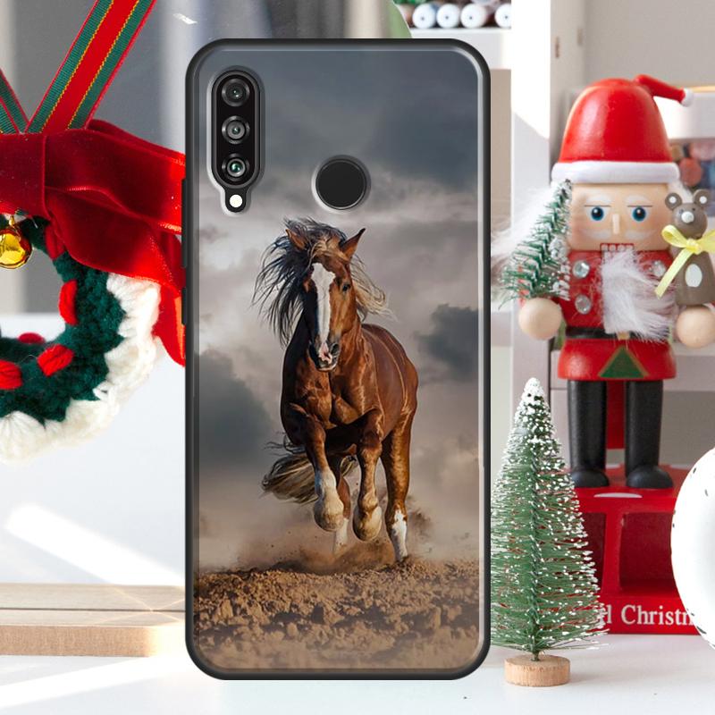Horses Running For Huawei Honor 50 X9 X8 X7 Magic4 Pro P50 P20 P40 P30 Lite P Smart Z 2021 Nova 5T Case