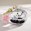 Panda Acrylic Keychain: Car Pendant, Backpack Accessory, Couple Gift