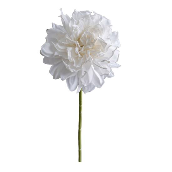 6 шт. Искусственные Цветы Георгины 11" Букет из Искусственного Шелка с Стеблем для Свадебных Букетов Домашний Офис Центральная Часть Стола Цветочные Композиции