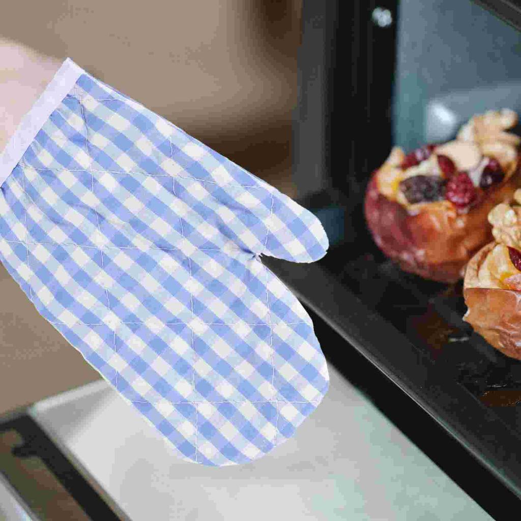 Перчатки для микроволновки для малышей, кухонные рукавицы для девочек, детские детские духовки из полиэстера