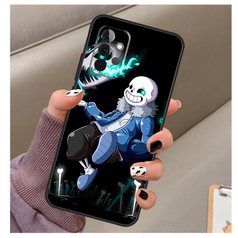 Чехол Undertale Sans для Samsung Galaxy A14 A34 A54 A12 A22 A32 A52 A51 A71 A13 A23 A33 A53 A15 A25
