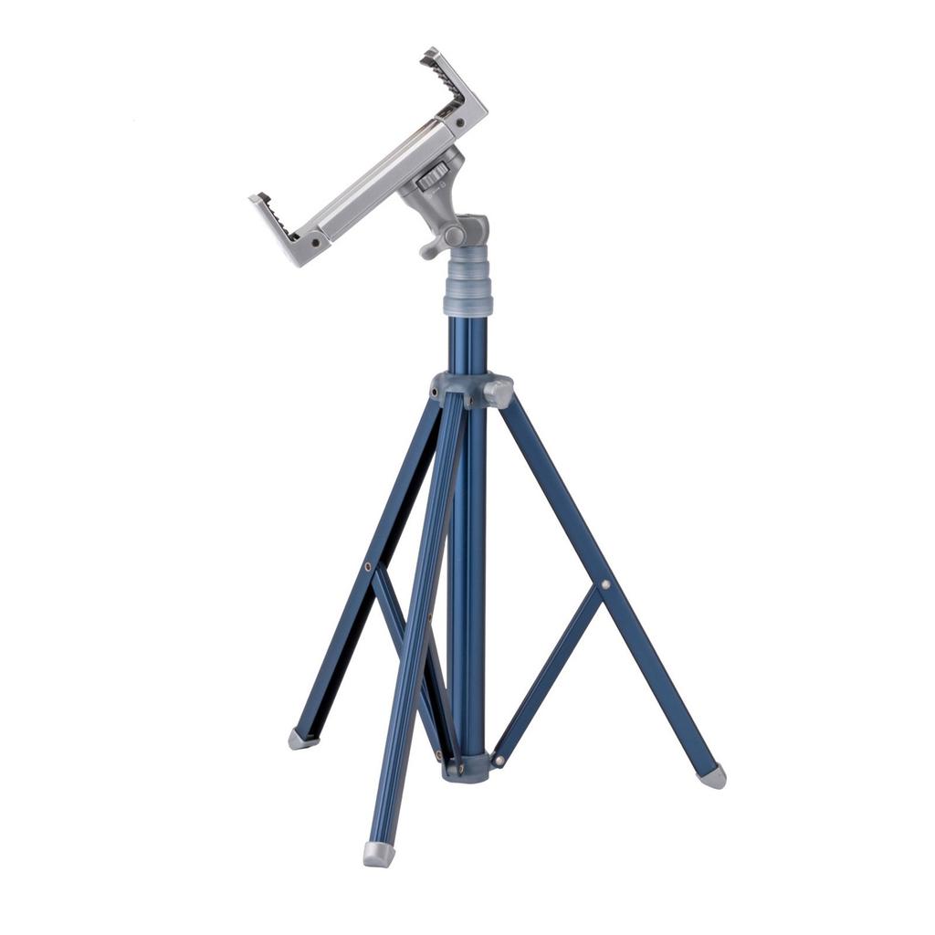 Faith Luvipod Tablet Stand DeepSeaBlue x Silver with Tablet 394248 LP-TS1 Holder, Aluminum,