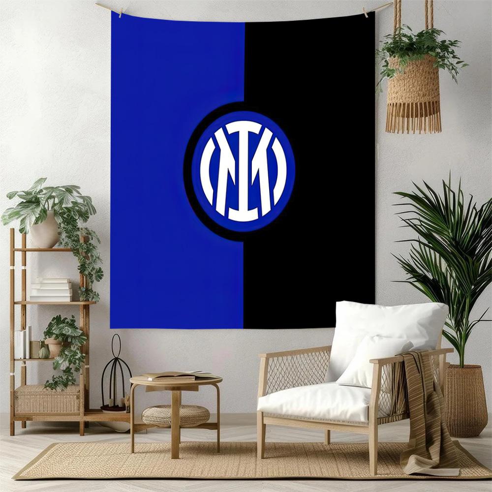 Inter Milan Wall Decor Tapestry Art For Pet Memorial Birthdaywedding Party Backdrop Family Gift
