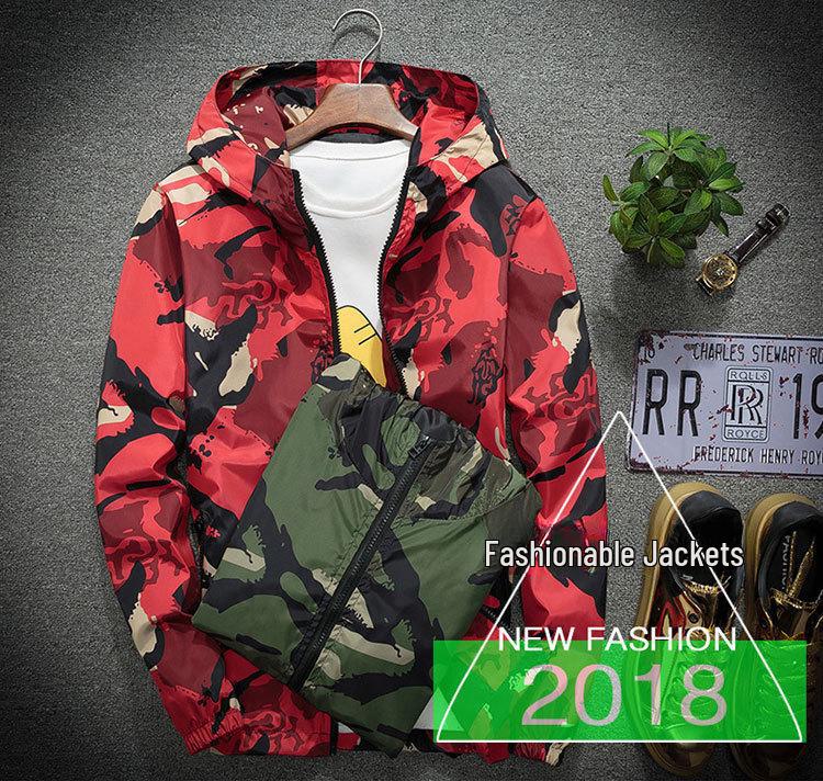 Мужская камуфляжная куртка с капюшоном - большой размер, весна/осень, модная спортивная форма для студентов