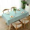 Classic Plaid PVC Tablecloth: Oil-Proof, Waterproof, Wash-Free for Dining, Hotel, and Camping