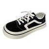 Модная обувь для женщин с низким верхом, кроссовки на платформе из вулканизированного холста, черные туфли на плоской подошве для тенниса, классические, для студентов, для пар, для скейтборда