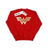 DC Comics Girls Wonder Woman 84 Gold Emblem Sweatshirt