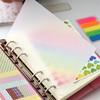 A6 A7 B5 A4 Agenda Planner Separator Notebook Divider Loose-leaf Divider Binder Organizer Divider